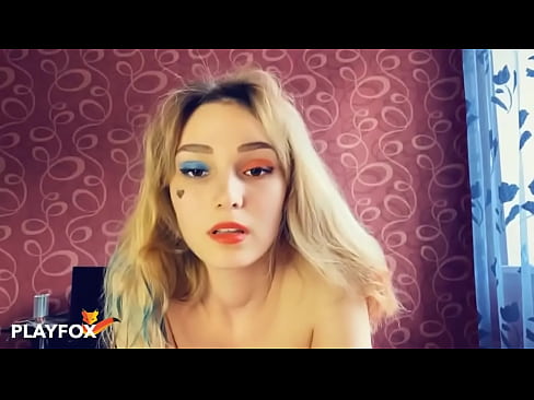 ❤️ Rhoddodd sbectol rhith-realiti hud rhyw gyda Harley Quinn i mi ❤ Just porn wrthon ni ☑